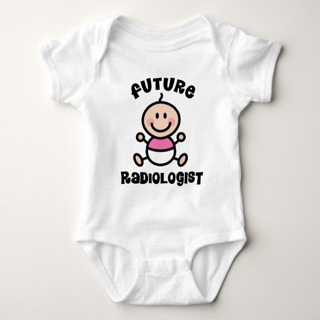 Framtida radiolog Baby Gift Tee (Framsida)