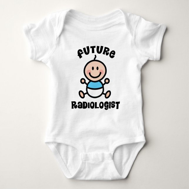 Framtida radiolog Baby Gift Tee Shirt (Framsida)