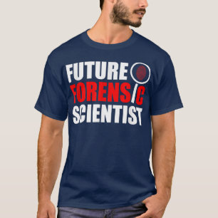 Framtida rättsmedicinska vetenskapsmän inom krimin t shirt