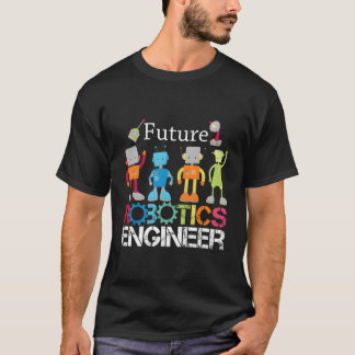 Framtida robotar i Ingenjör för pojkar och flickor T Shirt