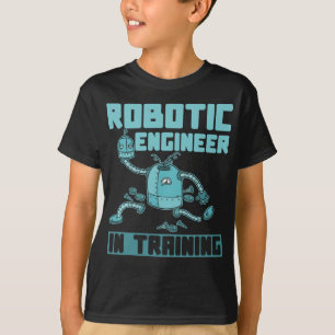 Framtida Robotics Ingenjör Boy Girl Robot T Shirt
