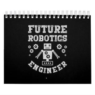 Framtida Robotics Ingenjör Funny Robot Engineerin Kalender