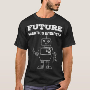 Framtida Robotics Ingenjör Robot Technology Funny T Shirt