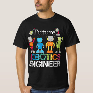 Framtida Robotics Ingenjör Robots for Boys and Gir T Shirt