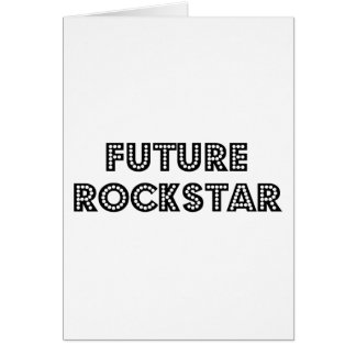 Framtida Rockstjärna Hälsningskort
