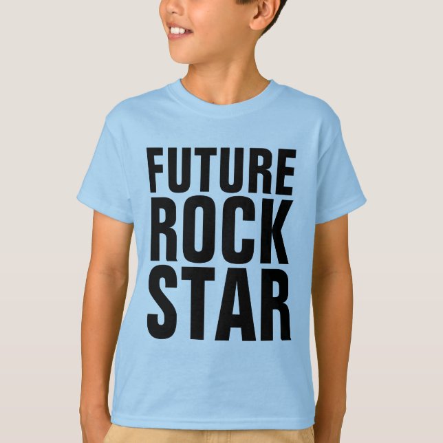FRAMTIDA ROCKSTJÄRNA KIDS T-SHIRTS (Framsida)
