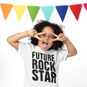 FRAMTIDA ROCKSTJÄRNA KIDS T-SHIRTS