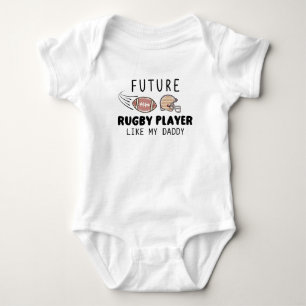 Framtida Rugby-spelare som min pappa, Rugby Älskar T Shirt