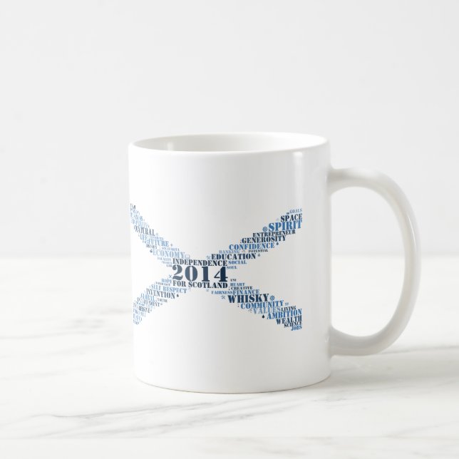 Framtida Saltire Kaffemugg (Höger)