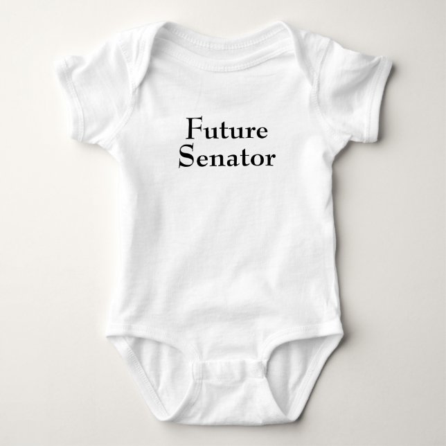 Framtida senator US Political Politik United State T Shirt (Framsida)