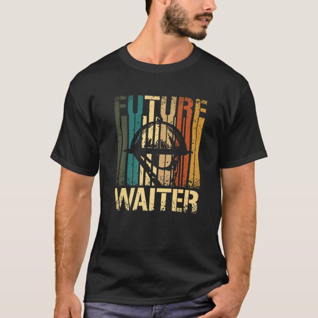 Framtida Servitör T Shirt (Framsida)