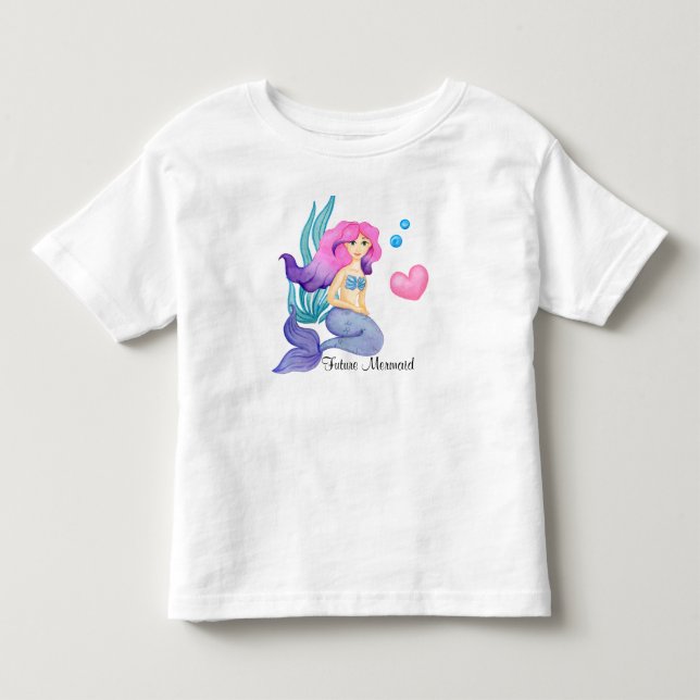 Framtida Sjöjungfru T Shirt (Framsida)