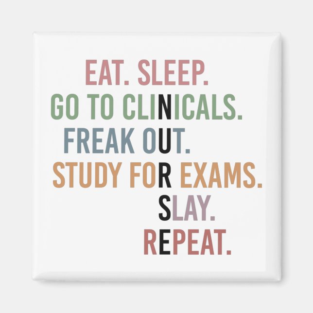 Framtida sjukhembiträden i student i sjuksköterske magnet (Framsidan)