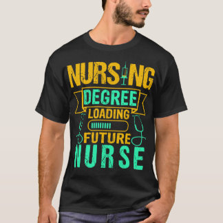 Framtida sjuksköterska från Student Studenten T Shirt