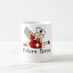 Framtida sjuksköterska kaffemugg