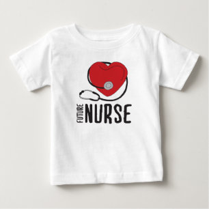 Framtida sjuksköterska snart blir sjuksköterskekon t shirt