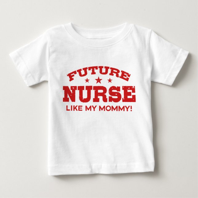Framtida sjuksköterska tee shirt (Framsida)