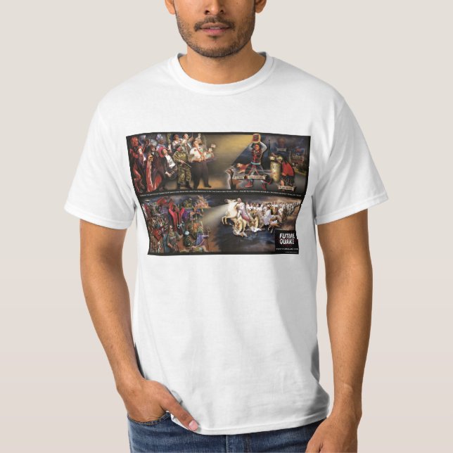 Framtida skalvväggmålning/Rev. Verse Lite Skjorta T-shirt (Framsida)