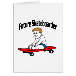 Framtida Skateboarder Hälsningskort