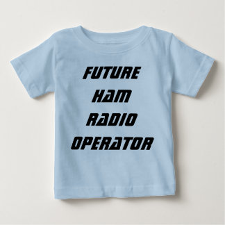 Framtida skinka radiosände operatören t-shirt