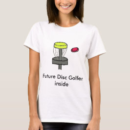 Framtida skivgolfer inom moderskapsskjortan t-shirt