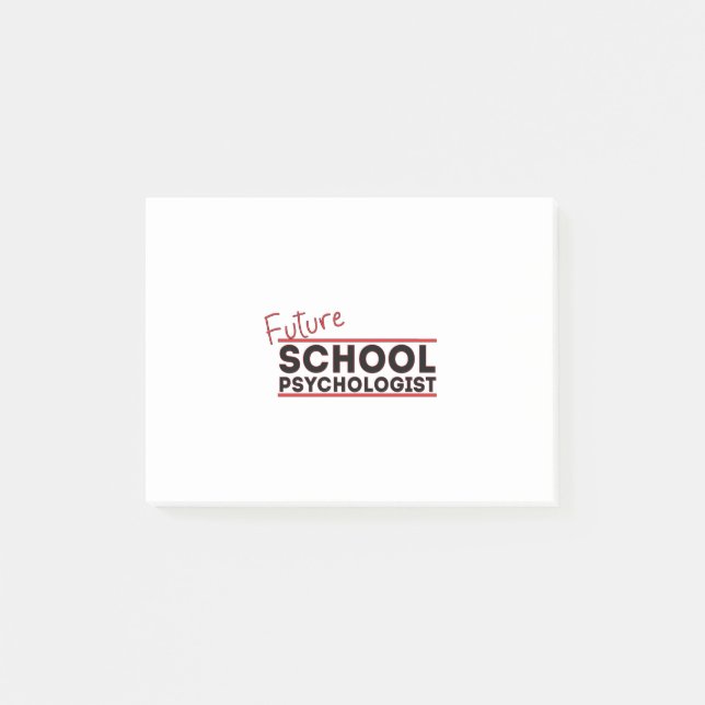 Framtida skolpsykolog post-it block (Framsida)