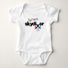 Framtida Skydiver Baby Bodykostdräkt T Shirt