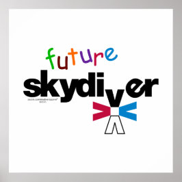 Framtida Skydiver Poster