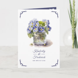 Framtida Skymning Vanlig Nattljus Blommig Bröllop Program