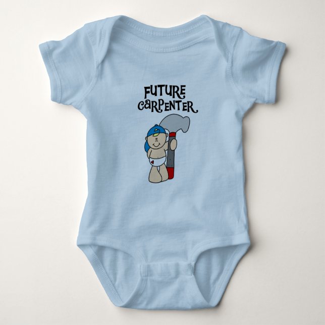 Framtida snickareTshirts och gåvor för baby T-shirt (Framsida)