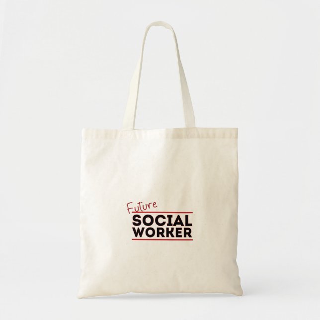 Framtida Social-arbetare Tygkasse (Framsidan)