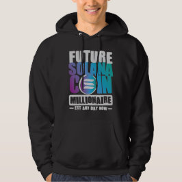Framtida SOLANA Coin Millionaire Hoodie