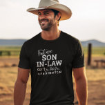 Framtida son in Law BV Groom Bröllop T Shirt<br><div class="desc">framtida son i juridik</div>
