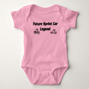 Framtida Sprint Car Legend-rosa T-shirt