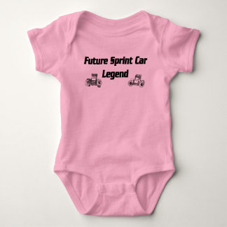 Framtida Sprint Car Legend-rosa T-shirt