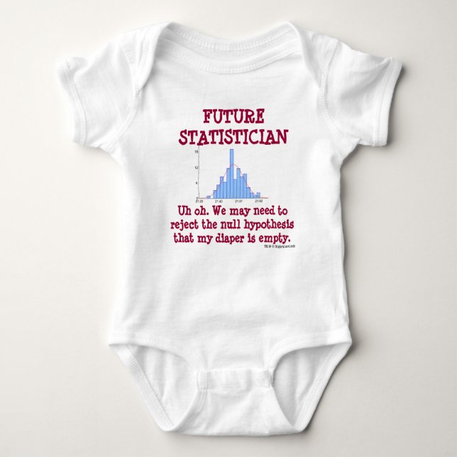 Framtida Statistician Tee Shirt (Framsida)