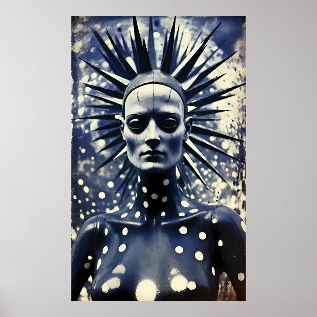 Framtida stjärnor - Ken Gage Surreal Art Poster (Framsidan)