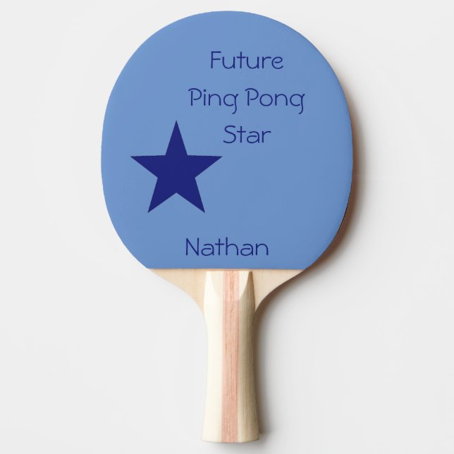 Framtida stjärnor pingisracket (Framsidan)
