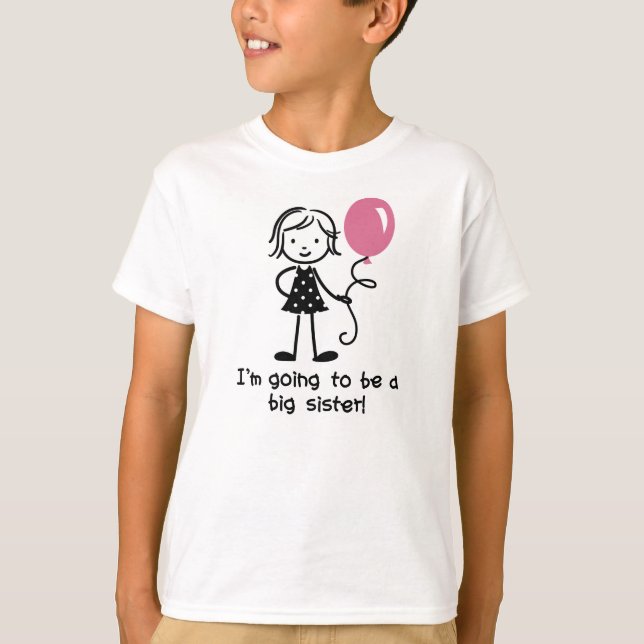 Framtida stora systert-shirts för flickor tröja (Framsida)