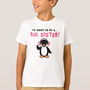 Framtida storasyster - pingvin tee