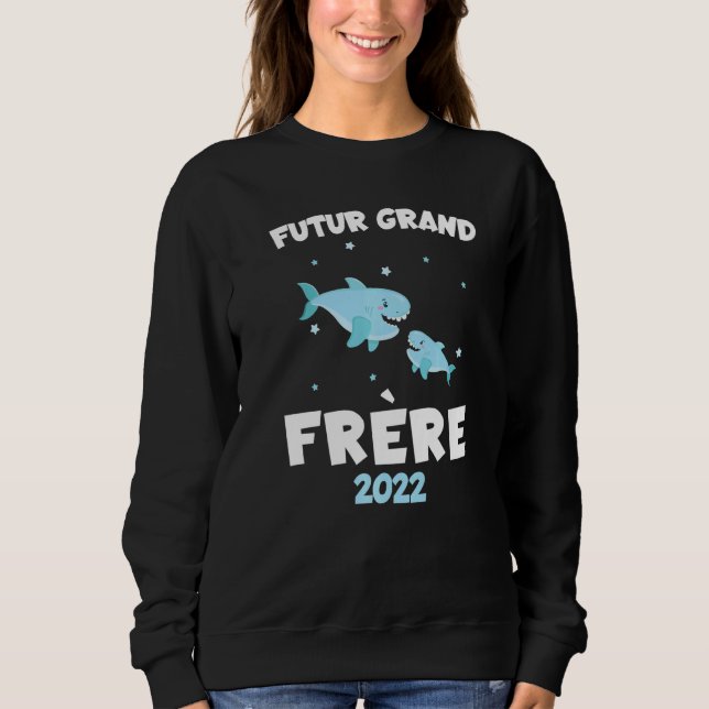 Framtida storebror 2022-haj t shirt (Framsida)