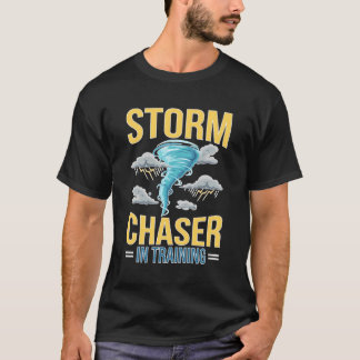 Framtida storm-chasser i Tornadot till T Shirt