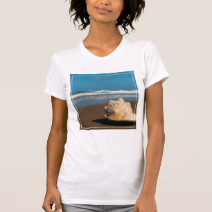 Framtida strand t-shirt