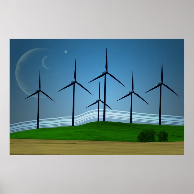 Framtida strömförsörjning Poster (Framsidan)