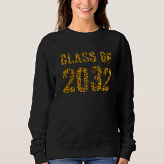 Framtida Studenten-klass av 2032 Leopardutskrift 3 T Shirt