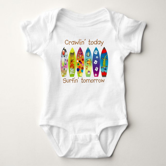 FRAMTIDA SURFARECRAWLSIMMARE TEE SHIRT (Framsida)