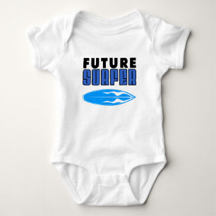 Framtida Surfer Blue Surfa Board T-shirt