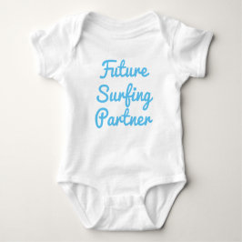 Framtida surfpartner Baby Bodykostym T Shirt