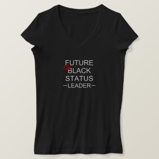 Framtida Svart statusledarteori Tee Shirt