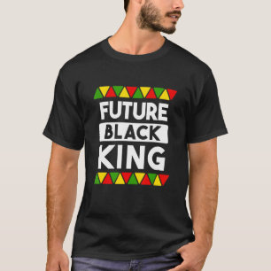 Framtida svart svart Kung-historik, måndag Afrikas T Shirt